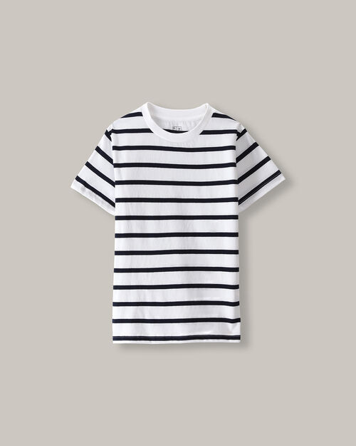 Playera Rayas Manga Corta